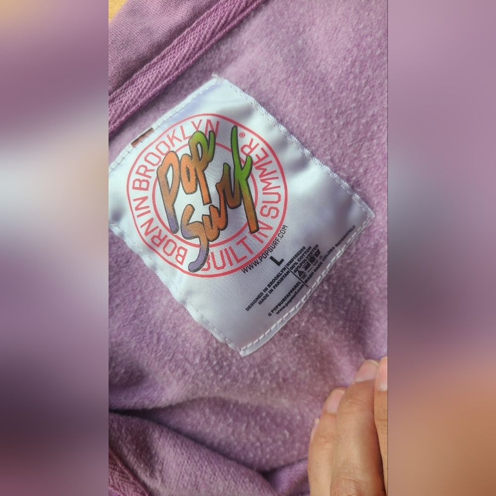 Lavender Great Wolf Lodge Zip-Up Hoodie - Picture 5 of 7